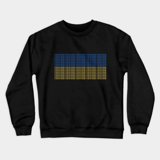 ukraine flag Crewneck Sweatshirt by Yas R